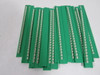 Grafoplast 117MEEBW Trasp Wire Marker “E” Approx 20/Strip Lot of 26  NOP