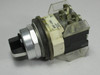 Allen-Bradley 800T-J2KU7B Series T 3-Position Selector Switch 2NO 2NC USED