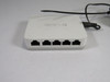 D-link GO-SW-5G 5 Port Easy Plastic Desktop Gigabit Switch USED