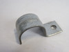 Generic 1"RCSD 1-Hole Zinc Steel Pipe Clamp 1" 2-5/8"L 1"W Lot of 28 USED