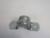 Generic SD1/2 2-Hole Rigid Steel Pipe Clamp 1/2" 2-1/2"L Lot of 4 USED