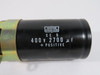 Nippon Chemi-con CE-B 2700UF 400V Capacitor USED