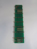 Schroff 69001-691 8-Slot Connector Board w/ Fuse USED