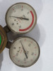 Victor Medalist 350-15-510 Compressed Gas Regulator With Gauges USED