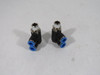 Festo QSLV2-G1/8-8 Multiple Distributor 2-Fold 360-Deg Lot of 2 USED