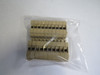 Weidmuller SAK-6N Beige Feed Through Terminal Block w/o Ring Lot of 20 USED