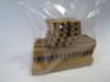 Weidmuller SAK4/35 Dark Brown Terminal Block 800V 4mm Lot of 20 USED