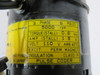 Fanuc AC Servo Motor .1kW 5000rpm 110V 3Ph 6P 1.9A .6Nm *Cut Cable* ! AS IS !