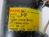 Fanuc AC Servo Motor .1kW 5000rpm 110V 3Ph 6P 1.9A .6Nm *Cut Cable* ! AS IS !