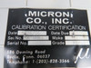Micron M1MMM Pin Gage Set 1.52-7.70mm *Missing 6 Pins* USED