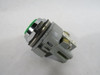IDEC ABD111N-G Green Flush Push Button 1N/O 1N/C 10A 600V USED
