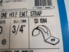 Swift Device SD-1084 One Hole EMT Strap Size 3/4" Lot of 75 ! NEW !