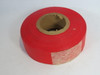 Incom PST112 Red Aisle Marking Tape 1-1/8" Wide 108' Long NOP