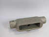 Crouse-Hinds T18 Malleable Iron Conduit w/o Cover 1/2" Hub USED