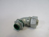 Nesco 470-LT2 CI6704 Zinc 90DEG Liquid Tight Connector 1/2" Lot of 7 USED