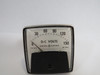 General Electric 50-152119EAZZ2 Model 152 Panel Meter 0-150DC Volts USED