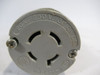 Arrow H&H L1520C Locking Connector 20A 250V 4 Wire 3 Pole USED