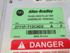 Allen-Bradley 2711P-T12C4D2 PanelView Plus 1250 Ser A Rev F 24VDC 70W USED