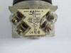 Square D 9001-KS49FBH2 Selector Switch Series K USED