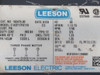 Leeson 1HP 0.75kW 1740RPM 575V 143JM TEFC 3PH 1.25A 60Hz USED