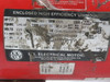 US Motors 2.0HP 1725RPM 230/460V 145JM TEFC 6.2A 60Hz CRACKED COVER USED