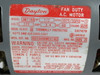 Dayton 1/2HP 1075RPM 3SPD 277V 48Y AO 1PH 3.4A 60HZ USED