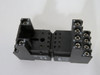 Carlo Gavazzi ES15/4N Relay Socket 14 Blade 300VAC 12A BLACK USED