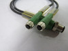 Phoenix Contact SAC-3P-M12Y/2X03-PUR/M8FS (1671331) Cable 4A 125VAC USED