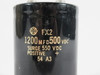 Hitachi FX2 Capacitor 1200mfd 500VDC 550 Surge VDC USED