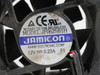 Jamicon JF0625B1H Brushless Rotary DC Fan 12V 0.23A USED