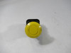 Allen-Bradley 800T-FX9A Yellow Mushroom Head Push/Pull Ser T Push Button USED