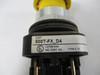 Allen-Bradley 800T-FX9A Yellow Mushroom Head Push/Pull Ser T Push Button USED