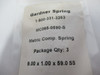 Gardner Spring MC065-0590-S Metric Compression Spring 9x1.00x59mm 3-Pack ! NWB !