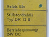 Schlober-Elektronik DR-12-B Standstill Relay 24Vdc 500Vdc USED