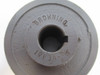 Browning 1VP34-3/4 Cast Iron Variable Pitch Sheave 0.75" Bore 1 Groove USED