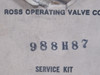 Ross 988H87 Valve Service Kit ! NEW !