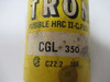 Tron CGL-350 Fusible HRC II-C Fuse 350A 600VAC USED