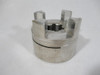 Rotex GS-38 Clamping Ring Hub Coupling  W/Star Bore Min Bore 26mm USED