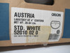 Orion 52010020 STD.WHITE Austria Pedestal Sink 4" Centers SINK ONLY ! NEW !