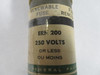 Federal Pacific Electric ERN200 Renewable Fuse 200A 250V USED