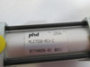 PHD ML27558-REV-C Tandem Pneumatic Cylinder 1/4" Bore USED