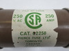 Pierce 02-250 Form I HRC Fuse Class H 250VAC 250A ! NOP !