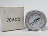 Master 70MDD Pressure Gauge 0-160 PSI 0-11 BAR Back Mount ! NEW !