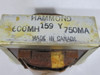 Hammond 159Y Transformer 750MA 600MH 500VDC USED