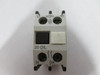 Klockner-Moeller 20DIL Auxiliary Contact Block 2 Pole 2NO 16A 600VAC USED