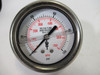 Elite WJ7448P Oil Filled Pressure Gauge w/Bracket 0-100PSI 0-700kPa ! NOP !