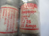 Gould Shawmut CJ25 Class J Amptrap Fuse 25Amps 600V Lot of 10 USED