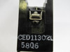 Federal Pioneer CED-113020 Circuit Breaker 20A 350VAC MISSING SCREW USED