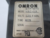 Omron STP-MYD-AC-UA Time Delay Contact 120V 60Hz 0-60 Seconds USED