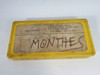Norwood Months Ribbon Type Stamp Kit *Rust/Incomplete Set* ! AS IS !
